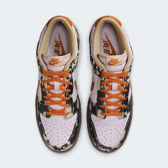 9M / 10.5W - [NEW] Men's Nike Dunk Low Retro LTD Shoes 'Digital Camo' IB2260-500 - Picture 6 of 7